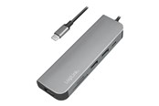 Telakointiasemat - LogiLink USB 3.2 Gen 1 telakointiasema, jossa on 6-porttinen PD ja kaapeli - UA0343