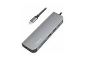 Telakointiasemat - LogiLink USB 3.2 Gen 1 telakointiasema, jossa on 6-porttinen PD ja kaapeli - UA0343