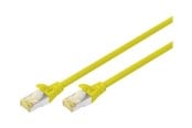 Verkkokaapelit - DIGITUS patch cable - 1 m - yellow - Keltainen - 1m - DK-1644-A-010-Y-10