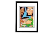 Sisustus - Hama "Madrid" Plastic Frame black 30 x 45 cm - 66776