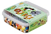 Luovat leikit - Hama Iron On Bead Set Maxi - Wild Eläimet 600pcs. - 8751