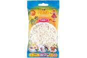 Luovat leikit - Hama Beads - Pearl White 1000 pcs - 207-64