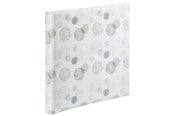 Valokuva-albumit & -arkistointi - Hama "Graphic" Jumbo Album 30x30 cm 80 Valkoinen Pages Dots - 7242