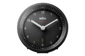 Sisustus - Braun BC07 - Hälytys Kello - round - quartz - desktop - Musta - 67009