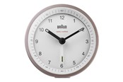 Sisustus - Braun BC07 - Hälytys Kello - round - quartz - desktop - white/pink - 67099