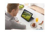 Näppäimistöt - Logitech Suojakotelo kosketusnäytölliselle iPadille - Näppäimistö & Foliosetti - Ranskalainen - Harmaa - 920-009958