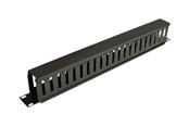 Räkit - Rack - Tripp Lite Rack-kaappiin asennettava vaakasuuntainen kaapelinhallintalaatikko (sormikouru) 1URM - kaapelinhallintalaatikko kannella - 1U - SRCABLEDUCT1U