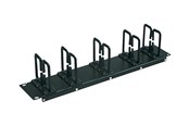 Räkit - Rack - Tripp Lite Rack Enclosure Cabinet Horizontal Cable Ring Flexible 2URM - kaapelinhallintasarja telineeseen - 2U - SRCABLERING2U