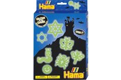 Luovat leikit - Hama Ironing Helmet set-Glow in the Dark 1500pcs. - 3414