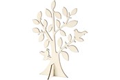 Askartelu- ja taidetarvikkeet - Creativ Company Wooden Tree with Foot - 57949