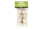 Askartelu- ja taidetarvikkeet - Creativ Company Wooden Helmet Ø 25mm 8pcs. - 566700