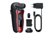 Parranajokoneet - Braun Partakoneet Series 6 61-R1200s Red - 4210201433002
