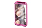 Puhelin - Kannet ja kotelot - Hama "Mirror" Kirjanen Case for Samsung Galaxy S5 (Neo) pink/silver - 00134107