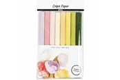 Askartelu- ja taidetarvikkeet - Creativ Company Crepe-paperi pastelliväreissä 8 arkkia - 209001
