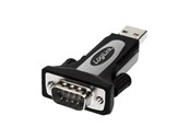 Verkkokortit (verkkosovittimet, tulostuspalvelimet jne.) - LogiLink USB 2.0 adapter USB-A/M to DB9 (RS232)/M black/grey - AU0034