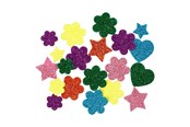 Luovat leikit - Creativ Company Foamforms Glitter 100pcs. - 790230