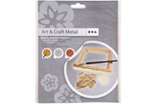 Askartelu- ja taidetarvikkeet - Creativ Company Imitation Metal Leaf Kulta 25 Sheets - 20481