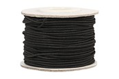 Harrastustarvikkeet - Creativ Company Elastic Thickness 1mm Musta 25m - 41033