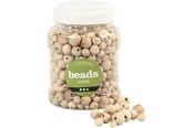 Askartelu- ja taidetarvikkeet - Creativ Company Wooden Beads 400ml - 68482