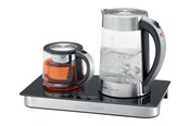 Muut pienet keittiökoneet - ProfiCook PC-TKS 1056 - teekannu/kahvinkeitin/vedenkeitin - ruostumaton teräs/lasi - 501056