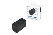 Telakointiasemat - LogiLink USB 3.2 Gen 1 docking station USB-C 10-port PD mini Musta - UA0370