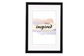 Sisustus - Hama "Madrid" Plastic Frame black 30 x 40 cm - 66488