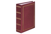 Valokuva-albumit & -arkistointi - Hama "London" Slip-in Album for 100 Photos w. A Koko of 13x18 cm Bordeaux - 7173