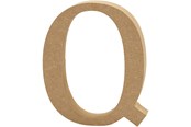 Askartelu- ja taidetarvikkeet - Creativ Company Kirjain Q MDF 8cm 1kpl. - 56376