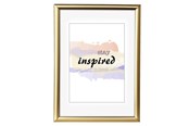 Sisustus - Hama "Madrid" Plastic Frame gold 30 x 40 cm - 66493