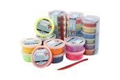 Harrastustarvikkeet - Creativ Company Foam Clay - Assorted Colours - 28 tubs - 78816