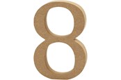 Askartelu- ja taidetarvikkeet - Creativ Company Numero 8 MDF 13cm 1kpl. - 56346