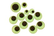 Askartelu- ja taidetarvikkeet - Creativ Company Wiggle Eyes Glow in the Dark Self Adhesive 30pcs. - 501020