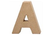 Askartelu- ja taidetarvikkeet - Creativ Company Kirjain A paperimassasta, pieni - A - 26639