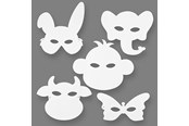 Askartelu- ja taidetarvikkeet - Creativ Company Craft Masks Eläimet 16st. - 95201
