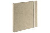 Valokuva-albumit & -arkistointi - Hama "Tessuto" Jumbo Album 30x30 cm 60 Valkoinen Pages Beige - 3847