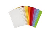 Harrastustarvikkeet - Creativ Company Hobby Felt Assorted Colors 24 Sheets - 45295