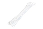 Kaapelihyllyt, Kaapelisukat & Kaapelisiteet - LogiLink Cable tie PA66 100 pcs. Läpinäkyvä W: 4.4 mm L: 400 mm - KAB0040