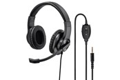Kuulokkeet - Hama "HS-P350" PC Office Headset Stereo black - 139926