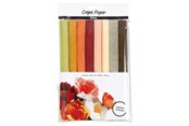 Paperit, valokuvapaperit ja tarrat - Creativ Company Crepe-paperi pastelliväreissä 8 arkkia - 209002