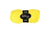 Lanka & tarvikkeet - Creativ Company Acrylic Yarn Keltainen 50gr 80m - 421790