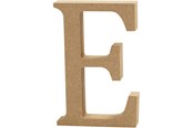 Askartelu- ja taidetarvikkeet - Creativ Company Kirjain E MDF 8cm 1kpl. - 56364