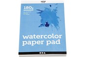 Harrastustarvikkeet - Creativ Company Watercolor Block Valkoinen A5 180gr 20 Sheets - 22108