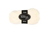Lanka & tarvikkeet - Creativ Company Acrylic yarn Off-White 50gr 80m - 421801