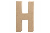 Askartelu- ja taidetarvikkeet - Creativ Company Kirjain paperimassasta - H - 26607