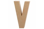 Askartelu- ja taidetarvikkeet - Creativ Company Kirjain Paperimassasta - V - 26621