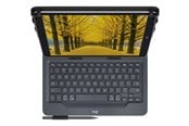Näppäimistöt - Logitech Universal - Näppäimistö and folio case - QWERTY - Italian - Näppäimistö & Foliosetti - Italialainen - Musta - 920-008335