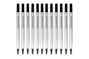 Kirjoitus- ja piirustustarvikkeet - Parker Rollerball Pen Ink Refills | Fine | Black QUINK Ink | 12 Count - 1950277