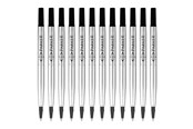 Kirjoitus- ja piirustustarvikkeet - Parker Rollerball Pen Refills | Medium Point | Black QUINK Ink | 12 Count - 1950278