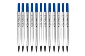 Kirjoitus- ja piirustustarvikkeet - Parker Rollerball Pen Refills | Medium Tip | Blue QUINK Ink | 12 Count - 1950311