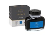 Kirjoitus- ja piirustustarvikkeet - Parker Fountain Pen Ink Bottle | Washable Blue QUINK Ink | 57 ml Fountain Pen Refill - 1950377